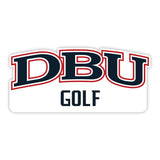 DBU Golf Decal
