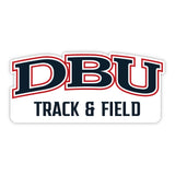 DBU Track & Field Decal