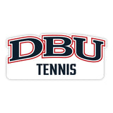 DBU Tennis Decal