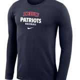 Nike DBU Patriot Baseball Dri-Fit LS Tee