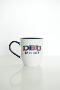 RFSJ DBU Patriots Mug, White Speckled