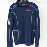 Columbia DBU LS Omni-wick Shotgun 1/2 Zip |  Collegiate Navy