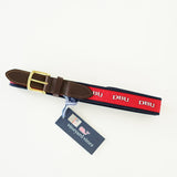 Vineyard Vines DBU Club Belt |  Red