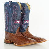 DBU Kango Tabac Full Quill Ostrich 13" Justin Boots