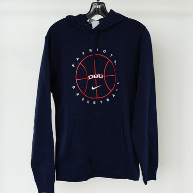 Nike DBU Patriots Basketball Hoodie, Navy