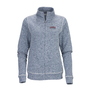 Ladies Alpine Fleece Full Zip, Navy Heather