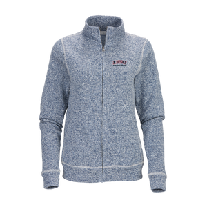 Ladies Alpine Fleece Full Zip, Navy Heather