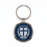 Maverick Round Key Tag | Silver