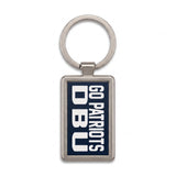 Maverick Rectangular Key Tag | Silver