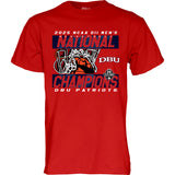 DBU Men's Basketball DII National Champions Teeshirt |  Red