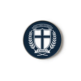 Foxboro Large Round Lapel Pin | Navy