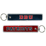 Embroidered Key Tag | Navy