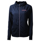 Adapt Eco Knit Hybrid Recycled Womens Full Zip Jacket | Navy