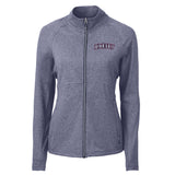 Adapt Eco Knit Heather Recycled Womens Full Zip | Navy Heather