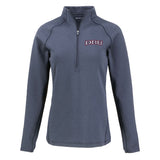 Peshastin Eco Fleece Recycled Womens Half Zip Pullover | Navy Heather