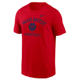 Core Cotton Basketball Tee | University Red
