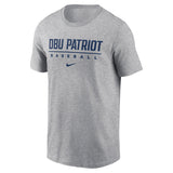Nike Baseball Dri Fit Cotton Short Sleeve Tee |  Dark Heather