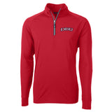 Adapt Eco Knit Stretch Recycled Mens Quarter Zip Pullover | Red