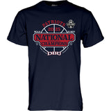 DBU Men's Basketball DII National Champions Teeshirt |  Navy