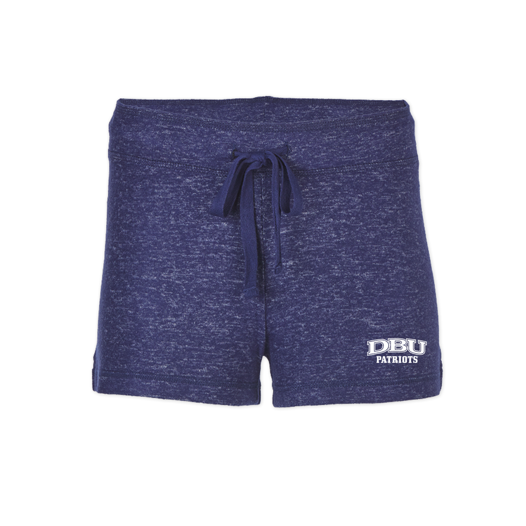 Ladies Cuddle Short, Navy Heather