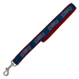 Deluxe Embroidered Pet Leash | Navy
