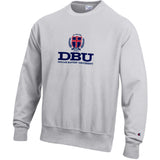 Reverse Weave Crew | Silver Grey