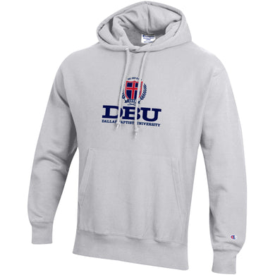 Reverse Weave Hood | Silver Grey