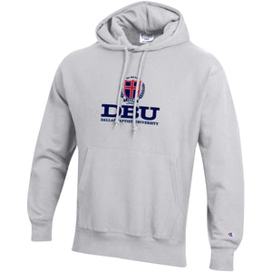 Reverse Weave Hood | Silver Grey