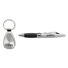 Load image into Gallery viewer, 2 Piece Pen and Key Chain Gift Set, Silver