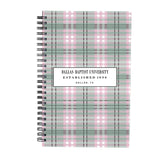 Sycamore Journal |  Pink/Green Plaid Design