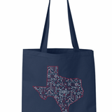 Homecoming Tote Bag |  Navy