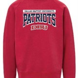 Vintage Fleece Raglan Crewneck | Crimson
