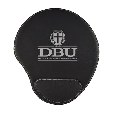 Ergonomic Velour Mouse Pad, Black