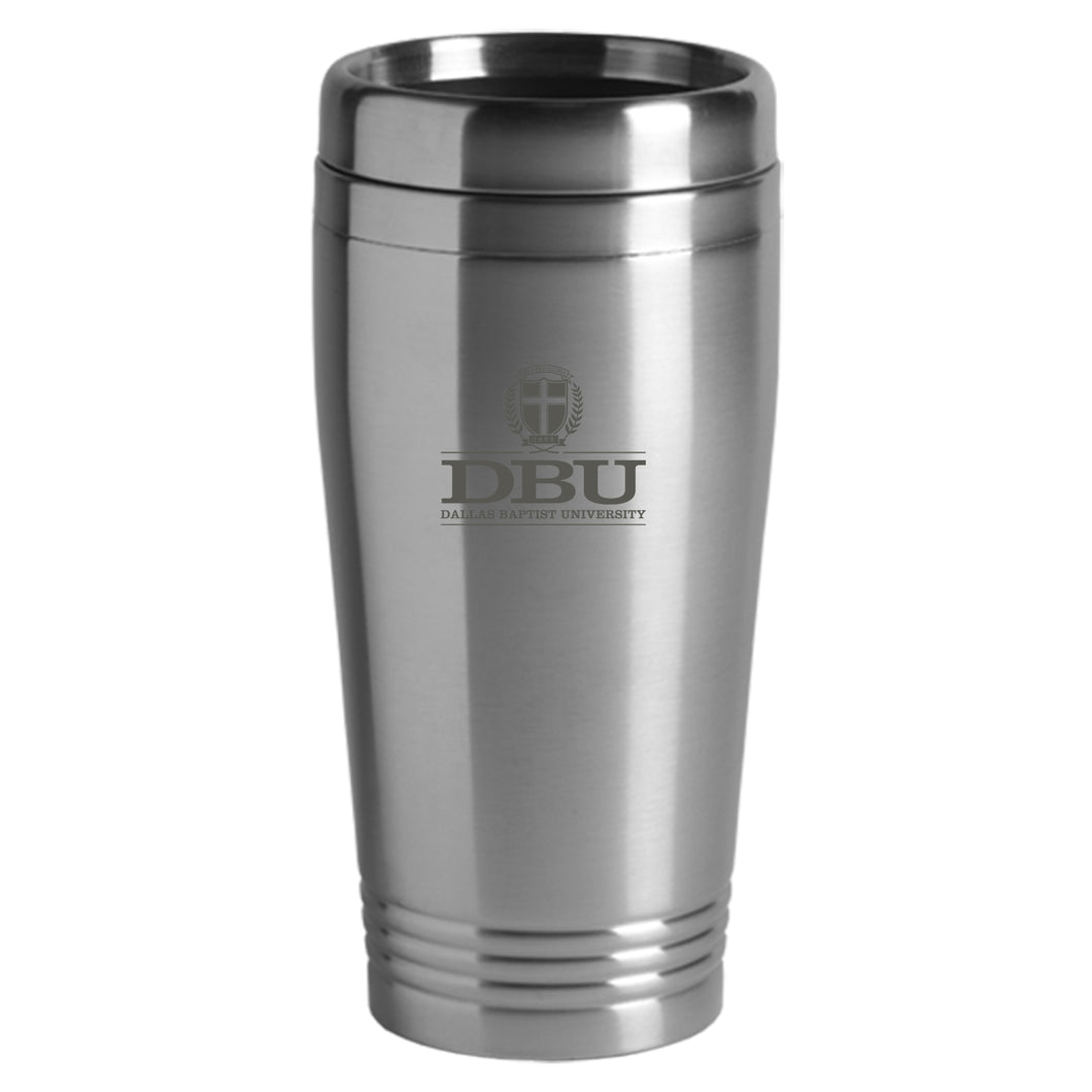 16 Oz. Stainless Steel Travel Mug, Silver