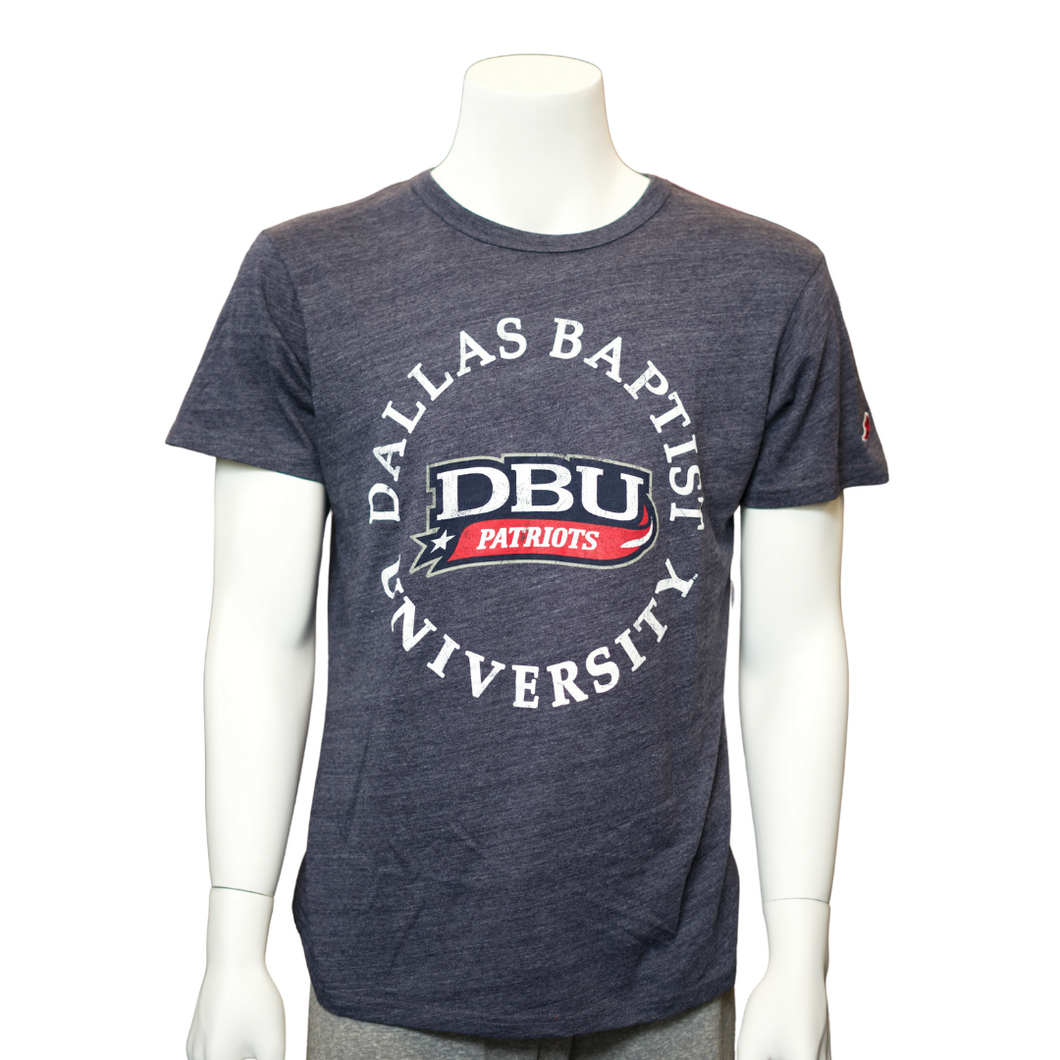 League Victory Falls Tee DBU Patriots, Heather Lib Navy