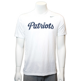 Nike Patriots Script Legend Tee |  White