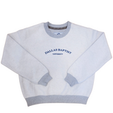 Heavyweight Fleece Inside Out Crew |  Ash