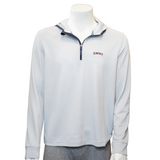 Southern Tide Hooded 1/4 Zip |  Heather Slate Grey