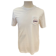 Load image into Gallery viewer, Southern Tide DBU Pocket Tee, White with Surfboards