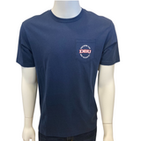 Southern Tide DBU Pocket Tee, Navy with Skip Jack