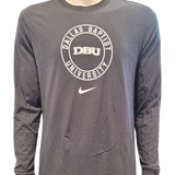 Nike Core Cotton Long Sleeve Tee |  Anthracite