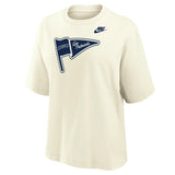 Ladies Cotton Short Sleeve Boxy Tee | Sail