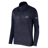 Nike Ladies Baseball Pacer 1/4 Zip |  Navy