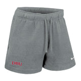 Ladies Club Fleece Short | Dark Heather Grey