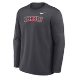 Men's Nike Mid Weight Crew Longsleeve Coach |  Anthracite