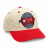 Retro 80s Circle Two-tone | Red