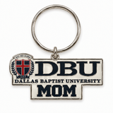 Brass Key Tag Mom | Silver
